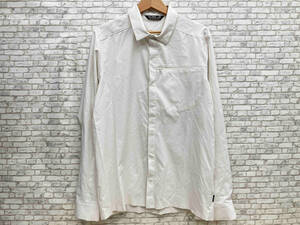 ARC'TERYX アークテリクス Skyline LS Shirt Melange スカイライン メランジ 29438-133246-01/22 長袖シャツ 速乾 メンズ M ホワイト