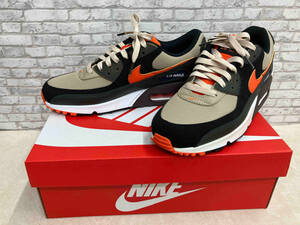 NIKE ナイキ NIKE AIR MAX 90 DH4619-200 スニーカー 27.5cm ベージュ×オレンジ×カーキ×ブラック