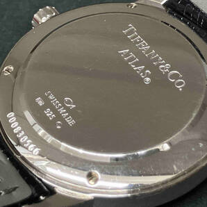 ジャンク TIFFANY＆Co. ティファニー アトラス SV925 シルバー クォーツ式腕時計 不動状態の為部品取りにご利用下さい。の画像3