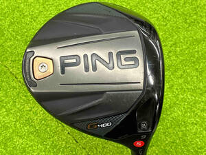 ドライバー PING G400 TOUR AD MT-6 S 9° ヘッドカバーなし 付属品なし ピン