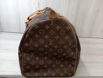 LOUIS VUITTON ルイ・ヴィトン モノグラム M41424 キーポル55 ブラウン ボストンバッグ ユニセックス 付属品付 店舗受取可_画像3