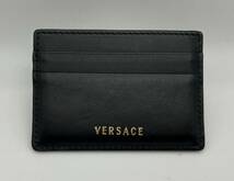 VERSACE ヴェルサーチ カードケース ブラック 黒_画像2