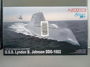 ドラゴン 1/700 アメリカ海軍 ズムウォルト/マイネル・モンスーア/リンドン B.johnson 3in1キット DDG-1002(01-01-04)
