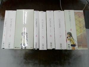 DVD 【※※※】[全8巻セット]CLANNAD 1~8(初回限定版)+劇場版セット クラナド Key 中村悠一 野島健児 中原麻衣