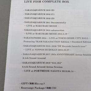 サカナクション(完全受注生産限定版)LIVE FISH -COMPLETE BOX-(10Blu-ray Disc)の画像4