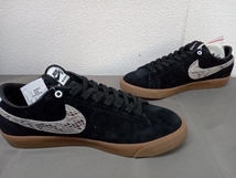 【鑑定済み】NIKE/WACKO MARIA×SB BLAZERLOW/ナイキ/スニーカー/ワコマリア/エスビー/ブレーザーロー/ブラック/28cm/DA7257-001_画像5