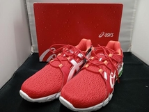 ASICS × COCA-COLA/QUANTUM 90 TYO 1023A062-600 ランニングシューズ アシックス レッド コカ・コーラ 美品 25.5cm_画像1