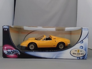 ホットウィール　メタルコレクション　1/18　フェラーリ ディーノ 246 GTS　1960 1969