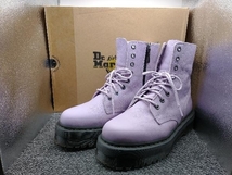 【箱付き】Dr.Martens ドクターマーチン JADON Ⅲ ショートブーツ AW006 サイズUK8 EU42 パープル 紫系_画像1