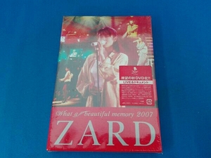 ZARD DVD 【ZARD What a beautiful memory 2007】 11/4/13発売 オリコン加盟店