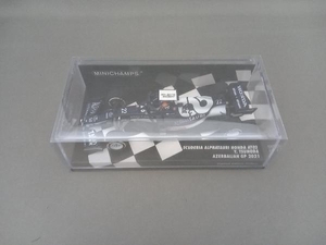 MINICHAMPS 1/43 スクーデリア アルファタウリ ホンダ AT2 角田裕毅 アゼルバイジャンGP 2021 ミニチャンプス