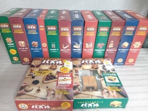  puzzle collection solid puzzle ... game no. 1~14 volume set asheto woman .. wooden solid puzzle 2006