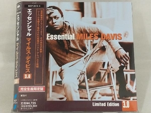 【マイルス・デイヴィス(tp)】 CD; エッセンシャル・マイルス・デイヴィス 3.0 【帯び付き】