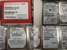 ジャンク 大特価 動作品 HDD SSD まとめ売り 10枚組 PC分解品_画像3