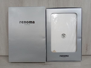 renoma レノマ ワイシャツ生地 白 綿50％ポリエステル50％ 仕立て券無し