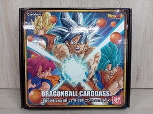 ドラゴンボールカードダス 「奇跡の決着！さらば悟空！」37弾・38弾 コンプリートボックス ドラゴンボール超 BANDAI