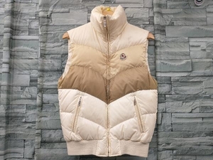 MONCLER モンクレール ホワイト グラデーション 中綿ベスト／48345-50-68959 ベスト