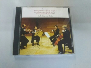 ベルリン弦楽四重奏団 CD ベートーヴェン:弦楽四重奏曲第4番&第5番&第16番