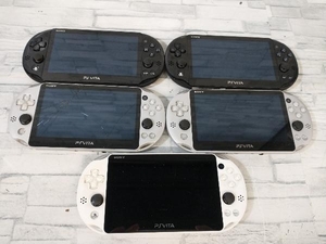 ジャンク SONY PlayStationVita PCH2000 5台まとめ売り 初期化済 TU02