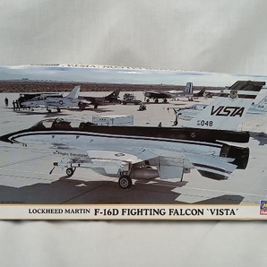 プラモデル ハセガワ 1/72 F-16D ファイティング ファルコン ‘VISTA' 特別仕様 アメリカ海軍 シュミレーター試験機の画像1