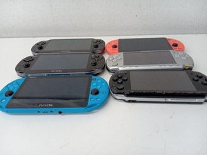 ジャンク 動作未確認 PSVITA PCH-1000 PCH-1100 PCH-2000 2台　PSP2000 PSP3000 の6台セット