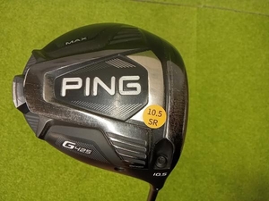 ピン PING G425 MAX alta j cb フレックスSR ロフト角10.5ドライバー ゴルフ クラブ