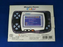 ジャンク WonderSwan Color ワンダースワンカラー本体 クリスタルブラック 箱説明書あり 動作未確認_画像5