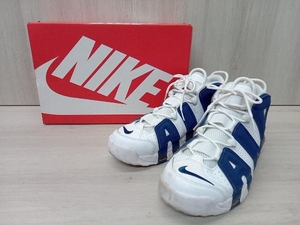 【箱付き】NIKE AIR MORE UPTEMPO ナイキ エアモアアップテンポ ハイカットスニーカー 921948-101 サイズ29cm ホワイト×ネイビー 白 紺