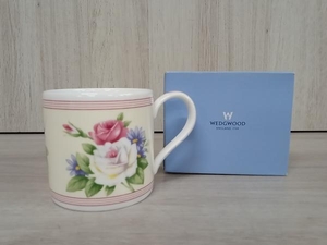 WEDGWOOD アイボリー スプレー ローズ マグカップ 花 フラワー 箱あり