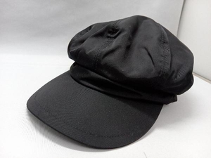 PRADA プラダ キャスケット サイズM ブラック 帽子