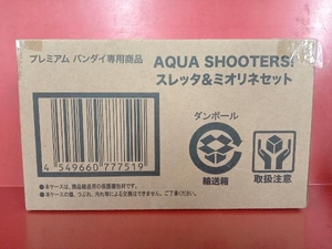 内箱未開封品 (特典つき)バンダイ スレッタ&ミオリネセット AQUA SHOOTERS! プレバン限定 機動戦士ガンダム 水星の魔女/AQUA SHOOTERS!