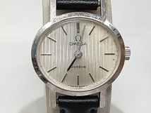 【ジャンク】 稼働品 OMEGA Geneve オメガ ジュネーブ オーバル Cal.625 17石 レディース 手巻き 腕時計_画像1