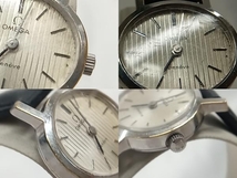 【ジャンク】 稼働品 OMEGA Geneve オメガ ジュネーブ オーバル Cal.625 17石 レディース 手巻き 腕時計_画像8