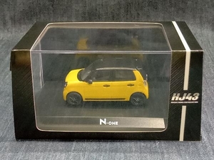 ホビージャパン HJ43 1/43 ホンダ N-ONE(エヌワン) RS プレミアムイエローパール2(ゆ15-05-15)