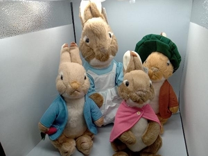 [ tag attaching ] Peter Rabbit soft toy 4 body set Peter Rabbit (S)* Mrs. rabbit (M)* Benjamin ba knee (S)*fropsi-(S)