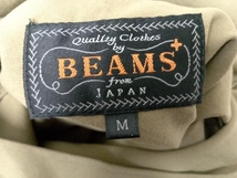 【中古良品】BEAMS komatsu リバーシブルコート Mサイズ カーキ×ベージュ_画像6