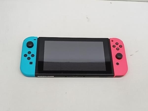 「1円スタート」Nintendo Switch Joy-Con(L) ネオンブルー/(R) ネオンレッド(HADSKABAA)(バッテリー拡張モデル)