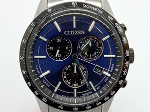 CITIZEN Collection ソーラー 腕時計 E820-S122635 BL5496-96L ベルト約20.5cm 青文字盤 箱付き