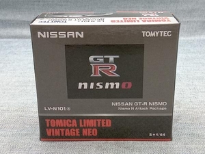 トミーテック 1/64 トミカ リミテッド ヴィンテージ ネオ ニッサン GT-R ニスモ Nismo N アタックパッケージ(ゆ18-05-14)