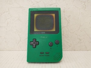 ゲームボーイポケット　グリーン　Nintendo　MGB-001　本体のみ