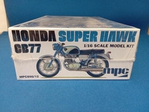 未開封品 mpc 1/16スケール ホンダ スーパーホーク CB77 HONDA SUPER HAWK MPC898/12_画像3