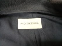 ポロシャツ RYO TAKASHIMA TENCEL OVERSIZE POLO SHIRT／101902004 半袖ポロシャツ　サイズL カラーブルーグリーン 店舗受取可_画像3