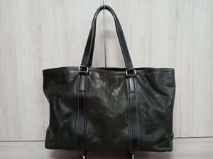 土屋鞄製作所 ツチヤカバンセイサクジョ トートバッグ グリーン ブラック 革製品