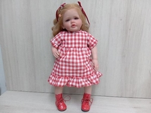 リボーンドール 女の子 人形 ワンピース 赤い靴_画像1