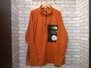 THE NORTH FACE ザノースフェイス NF0A7USD トレイルウェア ハーフジップ フリース スウェット XLサイズ オレンジ 人気