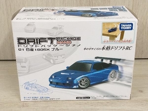 タカラトミー ドリフトパッケージナノ 01 日産 180SX ブルー