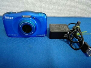 Nikon AW100 BL COOLPIX AW100 (オーシャンブルー) デジカメ