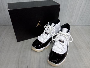 美品 NIKE AIR JORDAN 11 RETRO CT8012-170 ナイキ エアジョーダン レトロ スニーカー ホワイト ブラック メンズ 28cm 店舗受取可