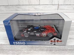 EBBRO 1/43 DOME S101 MUGEN Le Man's 2003 No.9 RED/BLACK エブロ