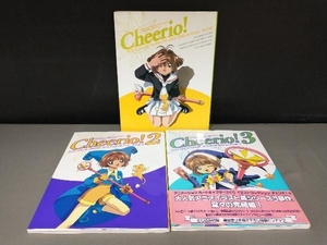 焼け、よれ有り/ カードキャプターさくら イラストコレクション チェリオ！1〜3巻全巻セット Cheerio! 講談社